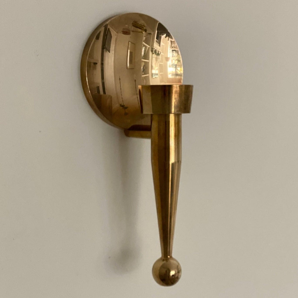 KEPT London Brass wall sconce, Gusum, Sweden