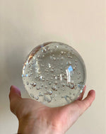 Load image into Gallery viewer, KEPT London Stock Bubble glass paperweight
