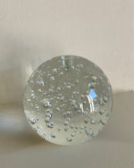 Load image into Gallery viewer, KEPT London Stock Bubble glass paperweight
