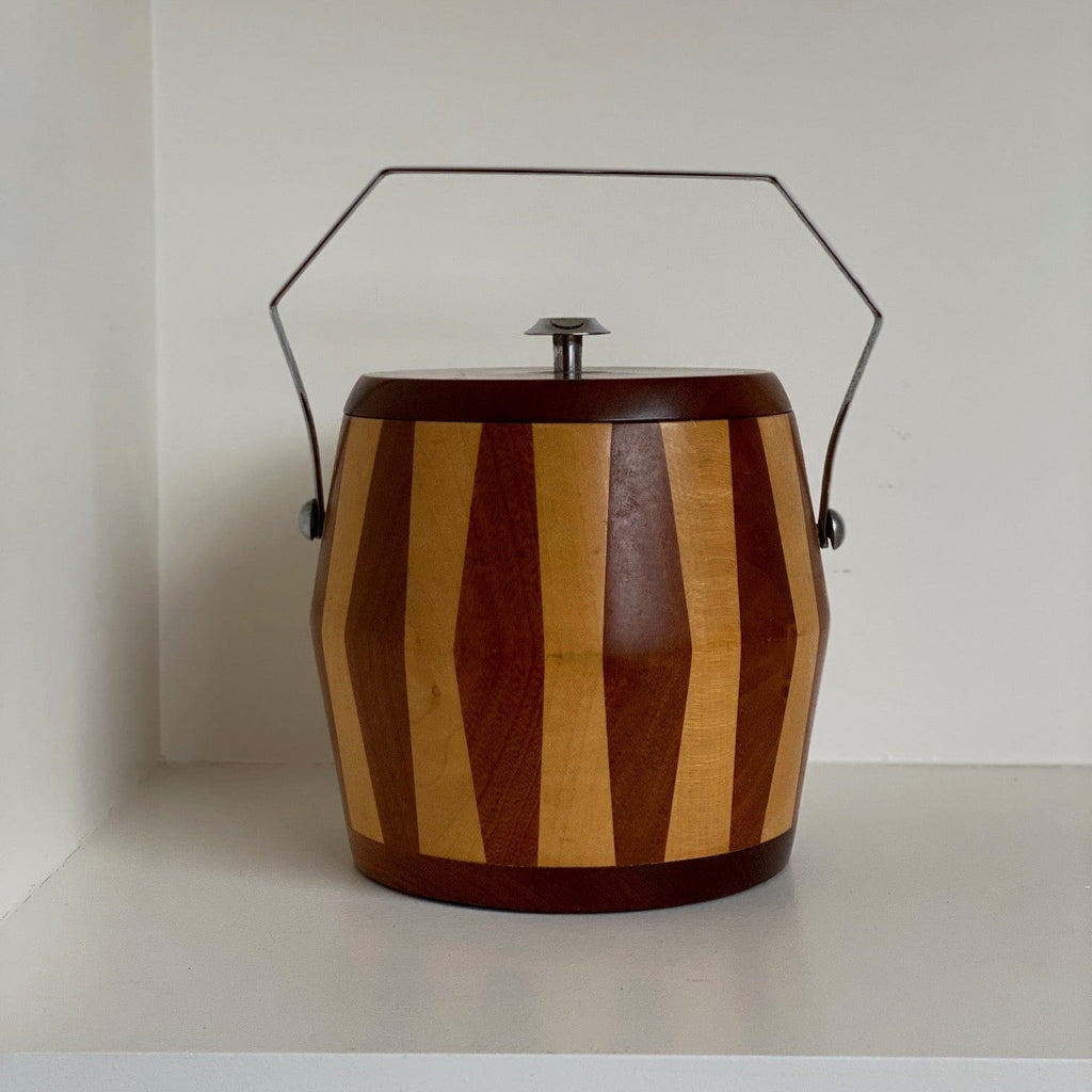KEPT London Stock Cambridgeware ice bucket, striped