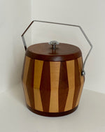 Load image into Gallery viewer, KEPT London Stock Cambridgeware ice bucket, striped
