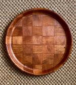 Load image into Gallery viewer, KEPT London Stock Checkered wooden tray
