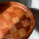 Load image into Gallery viewer, KEPT London Stock Checkered wooden tray
