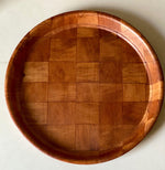 Load image into Gallery viewer, KEPT London Stock Checkered wooden tray
