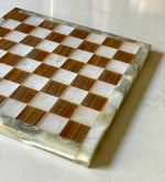 Load image into Gallery viewer, KEPT London Stock Chess style onyx square

