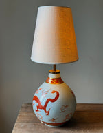 Load image into Gallery viewer, KEPT London Stock Chinese dragon lamp, Ann Britt Nilsson for Heinrich, 1989
