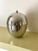 Load image into Gallery viewer, KEPT London Stock Chrome ribbed ice bucket
