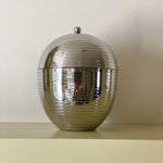 Load image into Gallery viewer, KEPT London Stock Chrome ribbed ice bucket
