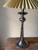 Load image into Gallery viewer, KEPT London Stock Chrome trumpet table lamp
