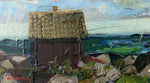 Load image into Gallery viewer, KEPT London Coastal scene, Bertil Vahlberg (1923-1980)
