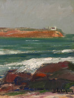 Load image into Gallery viewer, KEPT London Stock Coastal scene, Gideon Isaksson (1911–1980)
