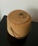 Load image into Gallery viewer, KEPT London Cork ice bucket with metal handle
