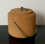 Load image into Gallery viewer, KEPT London Cork ice bucket with metal handle
