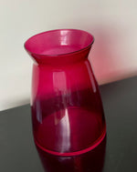 Load image into Gallery viewer, KEPT London Stock Cranberry pink glass vase
