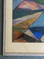 Load image into Gallery viewer, KEPT London Stock Cubist landscape, by Carlotta Jönsson (1909 - 1979)
