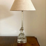 Load image into Gallery viewer, KEPT London Stock Cut glass lamp
