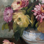 Load image into Gallery viewer, KEPT London Stock Dahlias, signed I.B. Dubois
