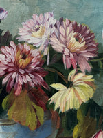 Load image into Gallery viewer, KEPT London Stock Dahlias, signed I.B. Dubois
