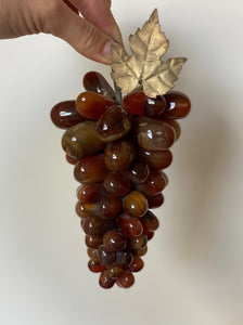 KEPT London Stock Dark red onyx grapes