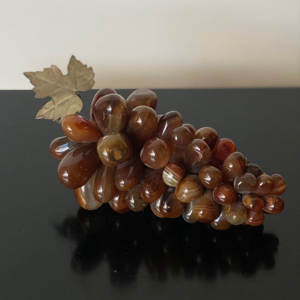 KEPT London Stock Dark red onyx grapes