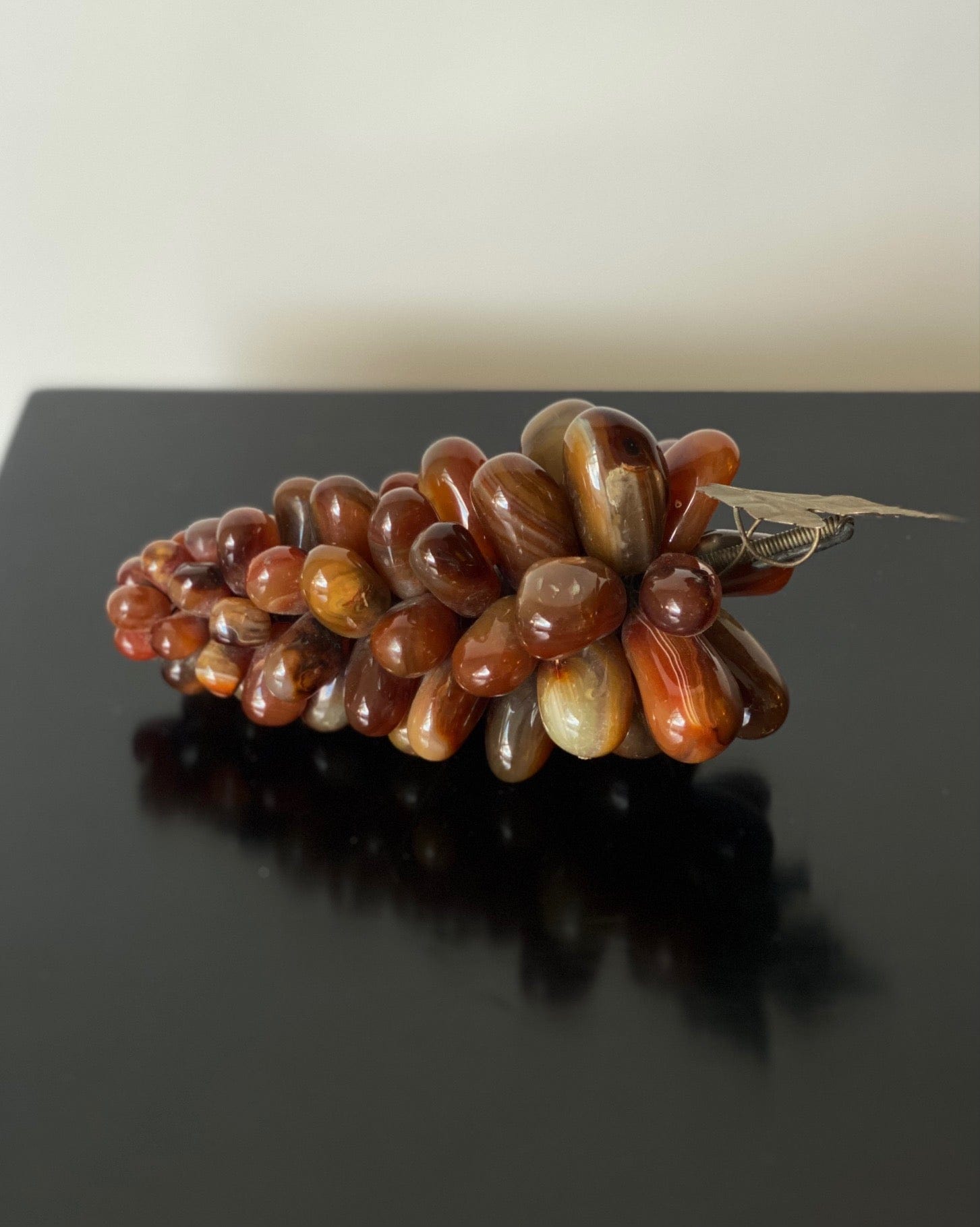 KEPT London Stock Dark red onyx grapes