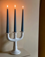 Load image into Gallery viewer, KEPT London Stock Dartmouth cream candelabra
