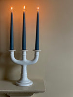 Load image into Gallery viewer, KEPT London Stock Dartmouth cream candelabra
