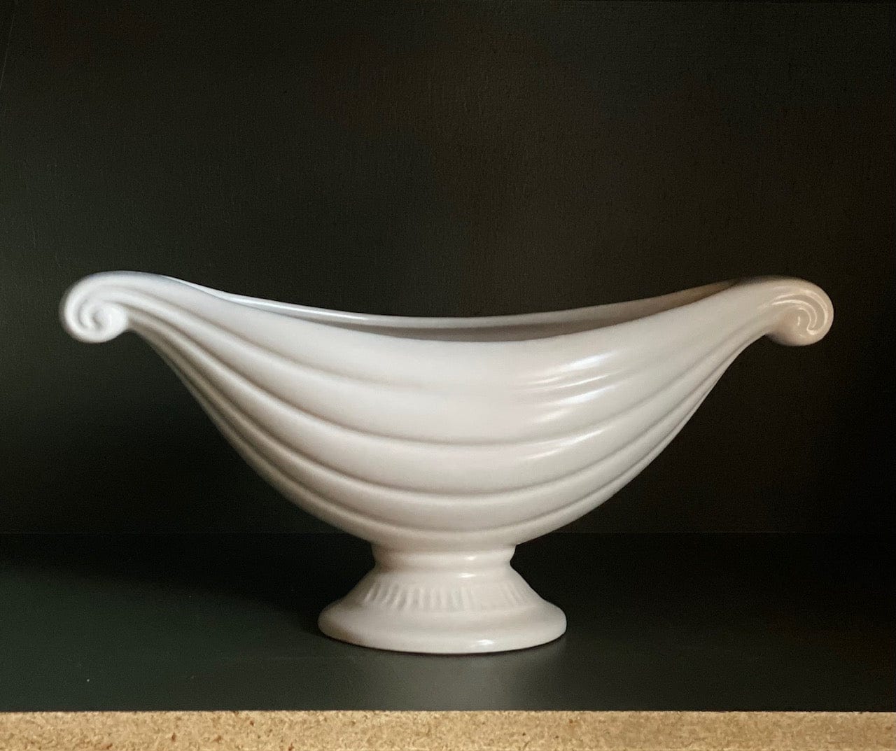 KEPT London Stock Dartmouth ribbed mantle vase