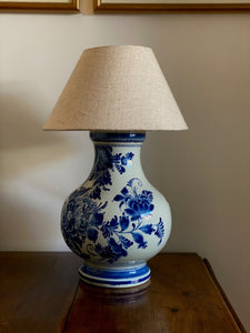 KEPT London Stock Delft ceramic table lamp