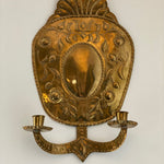 Load image into Gallery viewer, KEPT London Stock Double armed brass wall sconce
