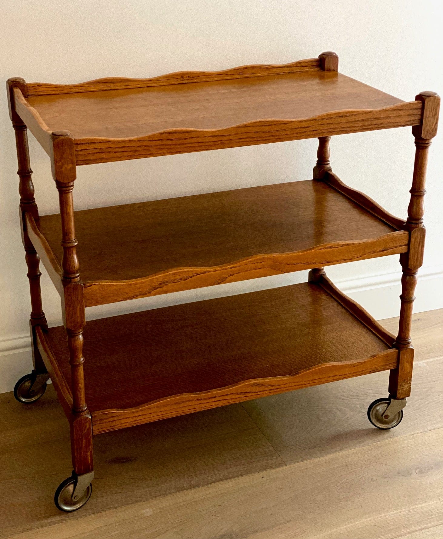 KEPT London Drinks trolley with wavy edge