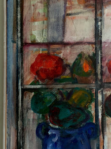 KEPT London Flowers in a window, Kjell Högström 1930-2012