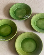 Load image into Gallery viewer, KEPT London Stock Four French green faience plates
