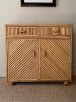 Load image into Gallery viewer, KEPT London Stock French bamboo reeded cabinet
