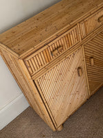 Load image into Gallery viewer, KEPT London Stock French bamboo reeded cabinet
