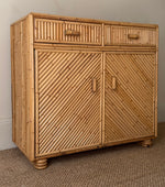 Load image into Gallery viewer, KEPT London Stock French bamboo reeded cabinet
