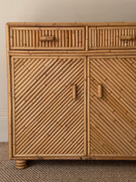 Load image into Gallery viewer, KEPT London Stock French bamboo reeded cabinet
