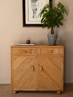 Load image into Gallery viewer, KEPT London Stock French bamboo reeded cabinet
