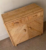 Load image into Gallery viewer, KEPT London Stock French bamboo reeded cabinet
