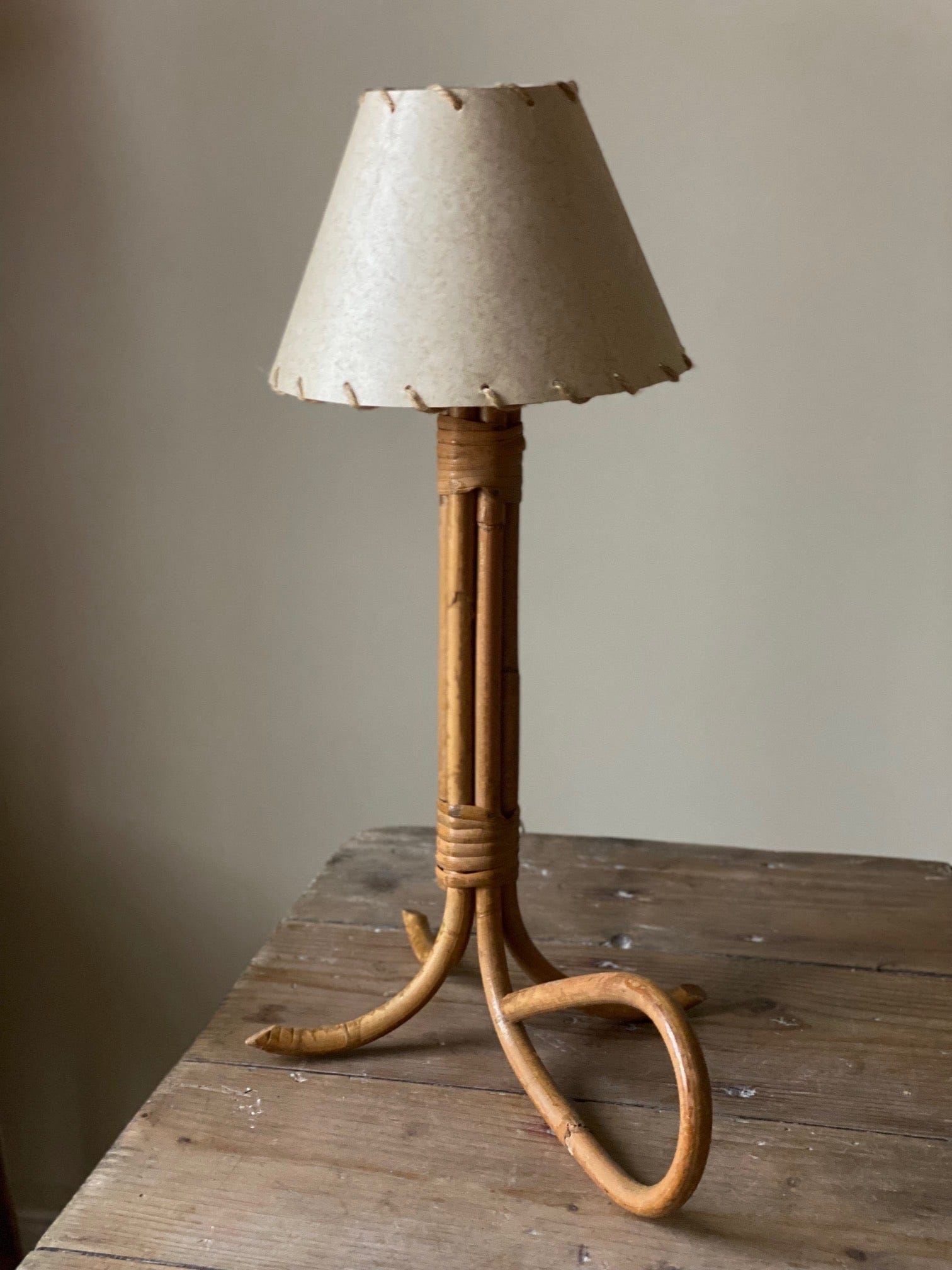 KEPT London Stock French bamboo table lamp