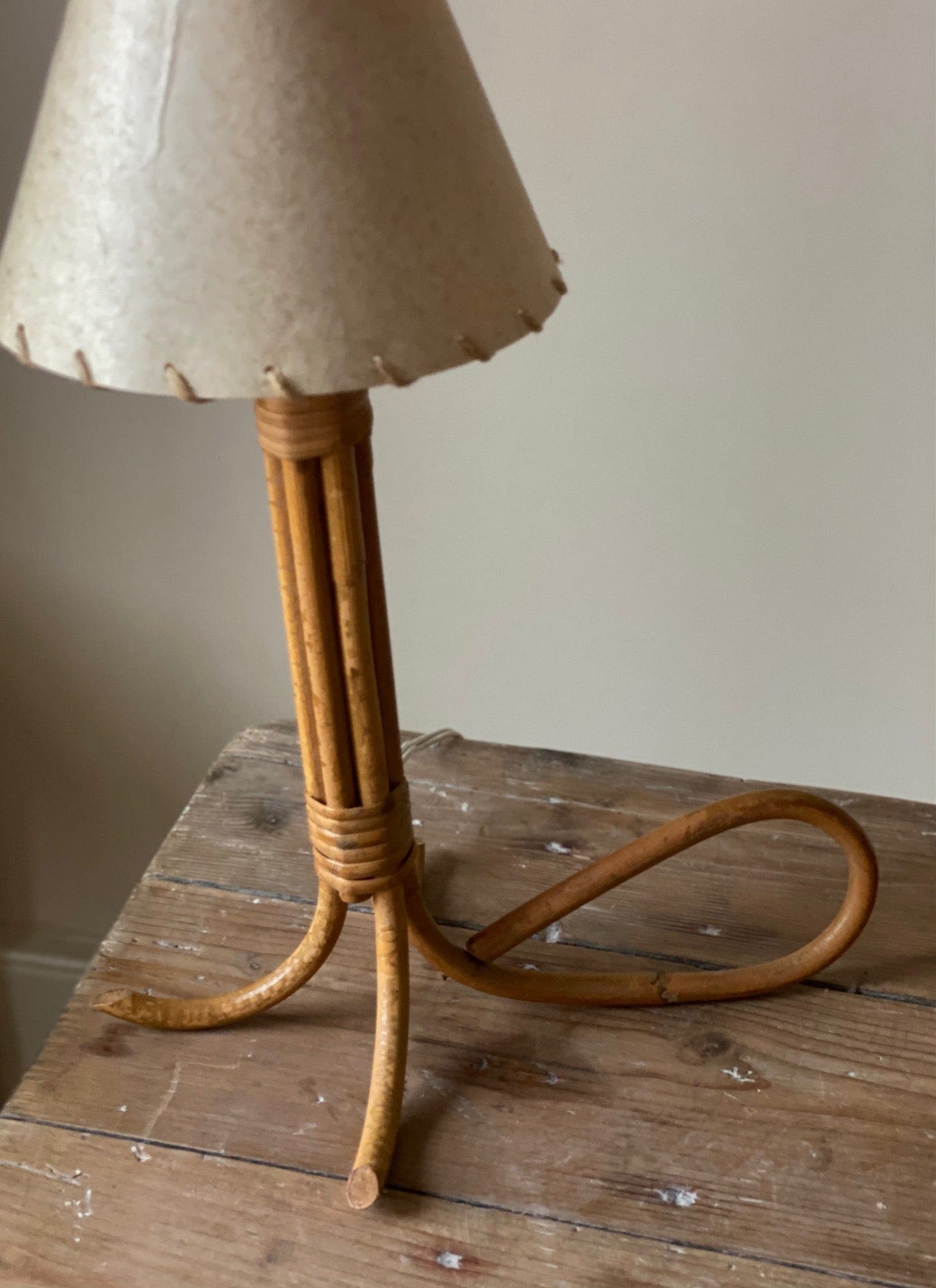 KEPT London Stock French bamboo table lamp