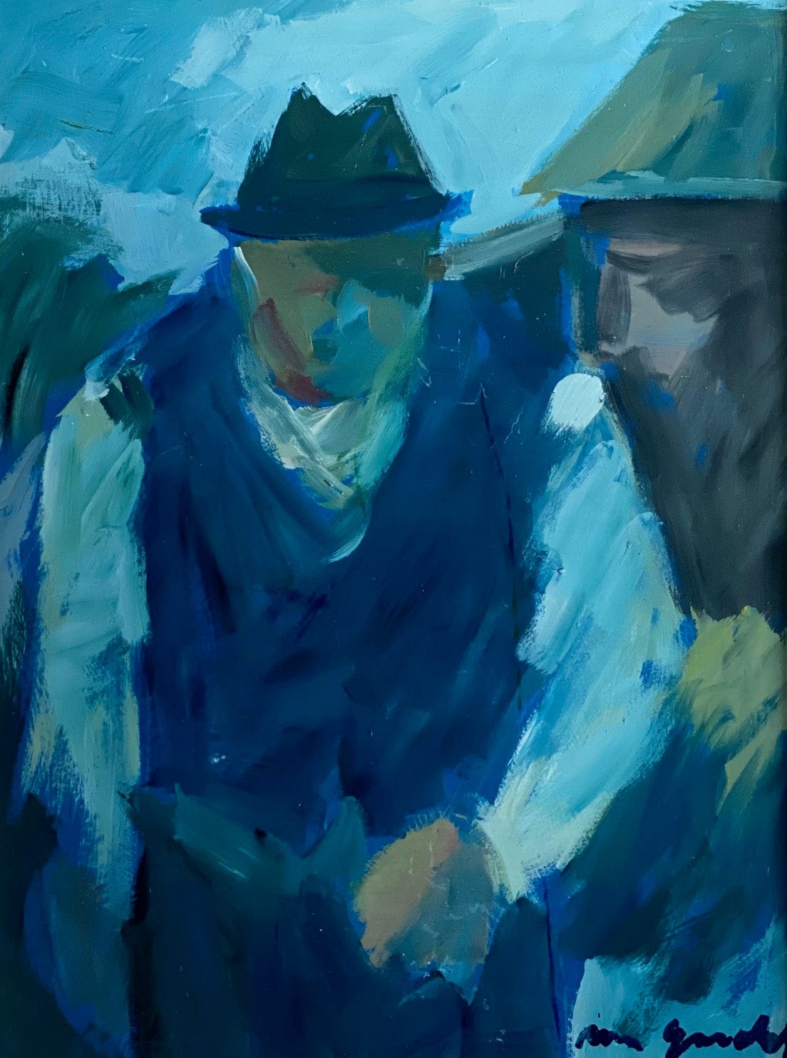 KEPT London Stock Gentleman portrait, by Nils Gardell