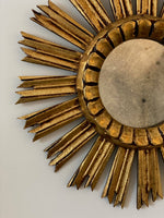 Load image into Gallery viewer, KEPT London Giltwood sunburst round mirror
