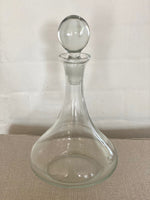 Load image into Gallery viewer, KEPT London Stock Glass decanter with round stopper

