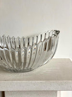 Load image into Gallery viewer, KEPT London Stock Glass ribbed mantle vase
