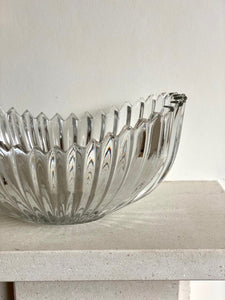 KEPT London Stock Glass ribbed mantle vase