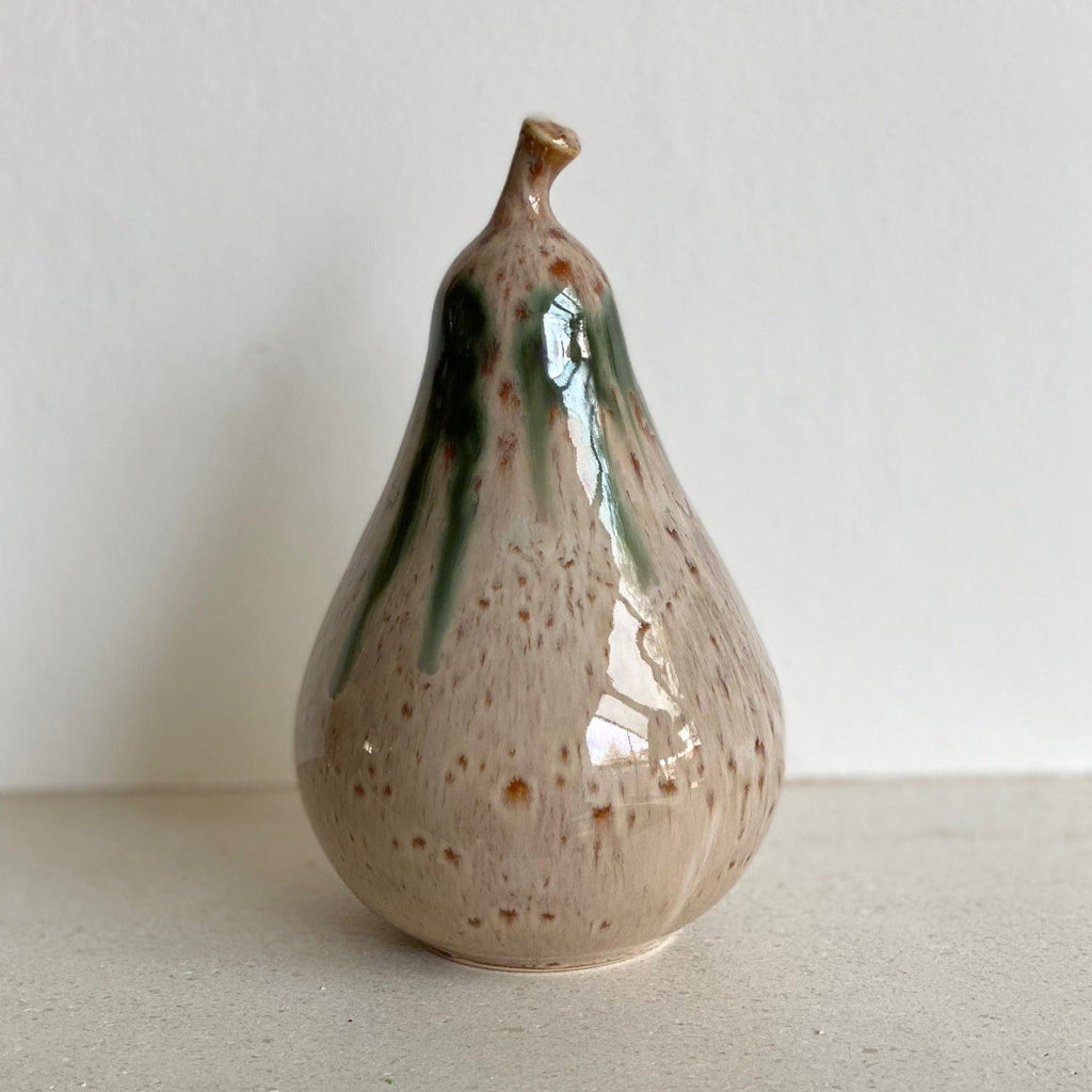 KEPT London Stock Glazed ceramic pear, Gunnar Andersson