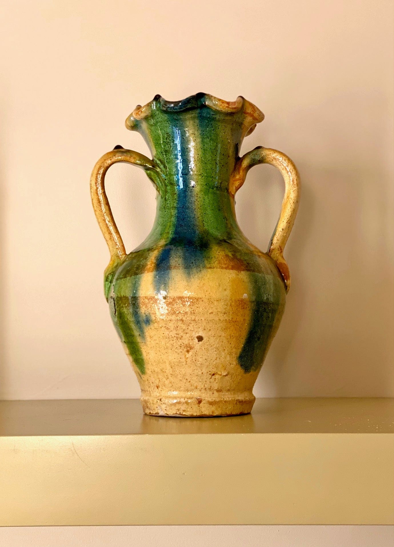 KEPT London Stock Glazed pottery vase