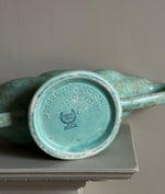 Load image into Gallery viewer, KEPT London Stock Green mottle mantle vase
