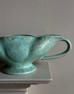 Load image into Gallery viewer, KEPT London Stock Green mottle mantle vase
